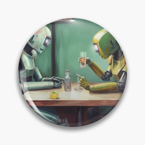 Item preview, Robots in the cafe series  designed and sold by VISIONARTIST.