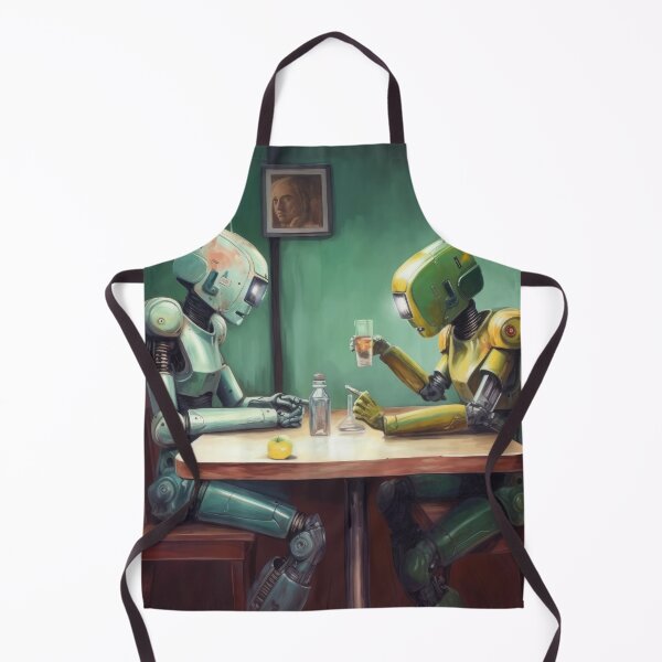 Item preview, Robots in the cafe series designed and sold by VISIONARTIST.