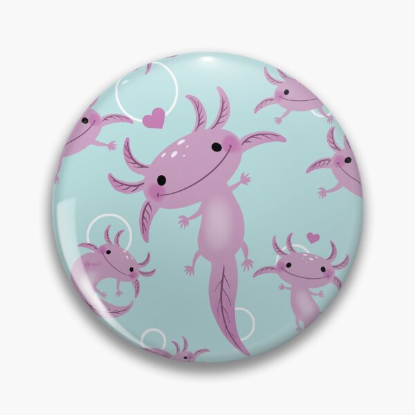 Item preview, happy axolotl designed and sold by Verónica Alcalde Laserna.