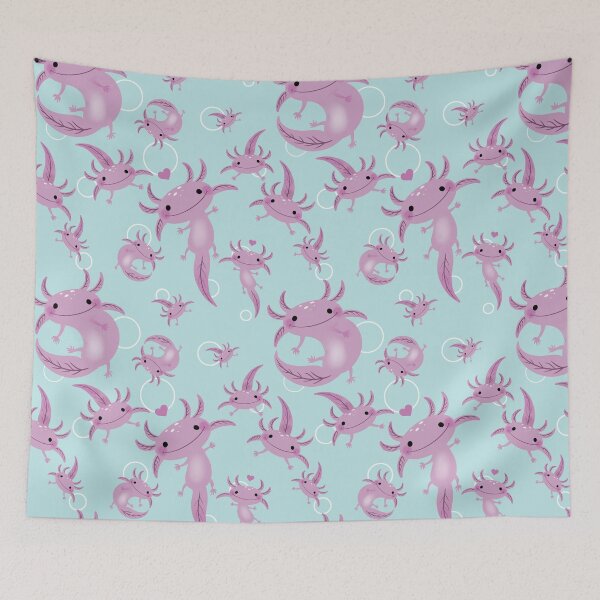 Item preview, happy axolotl designed and sold by Verónica Alcalde Laserna.