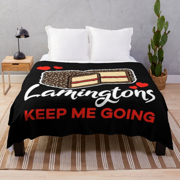 Item preview, Lamingtons keep me going saying designed and sold by jonmlam.