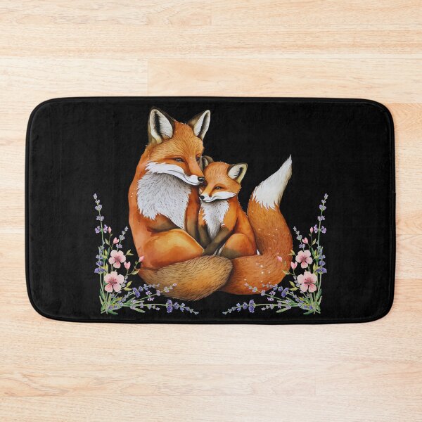 Item preview, Cute Baby and Mommy Fox designed and sold by JohnnyP-Store.