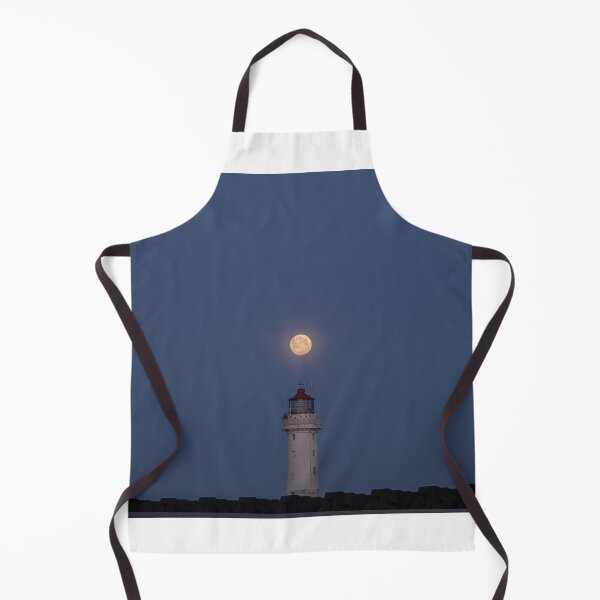 Item preview, Full moon and New Brighton lighthouse designed and sold by Paul Madden.