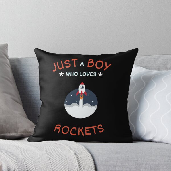 Item preview, rockets Just a Boy Who Loves rockets T-Shirt designed and sold by snarkoriginals.