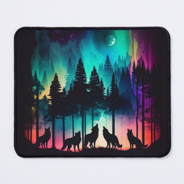 Item preview, Ethereal Howling Wolves designed and sold by Tommy Susanto.