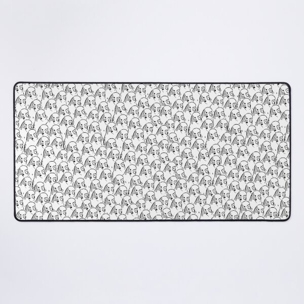 Item preview, Illustration Budgie Pattern designed and sold by Alienphysique.