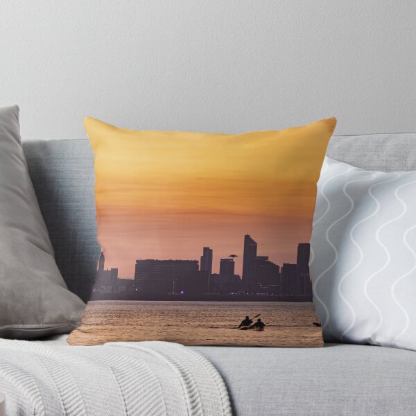 Item preview, Liverpool waterfront sunrise with kayakers designed and sold by Paul Madden.