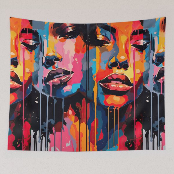 Item preview, Women Serenade: A Captivating Contemporary Artwork designed and sold by Piotrek0001.