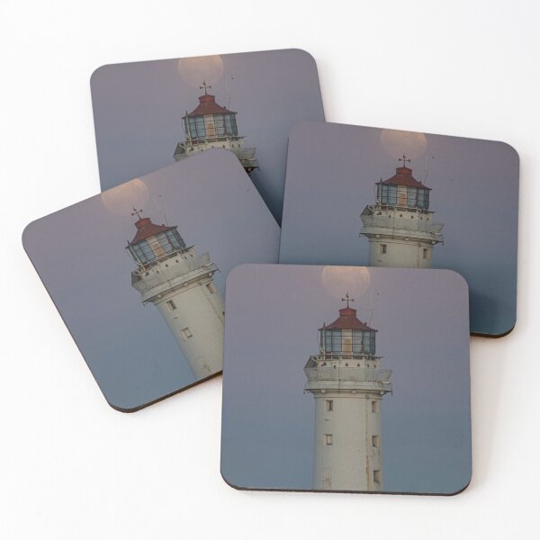 Item preview, New Brighton lighthouse and full moon designed and sold by Paul Madden.