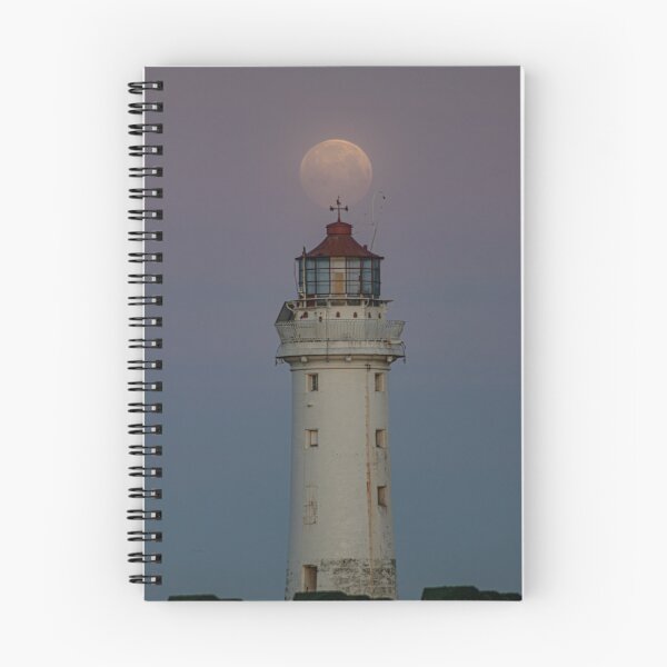 Item preview, New Brighton lighthouse and full moon designed and sold by Paul Madden.