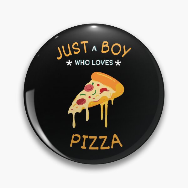 Item preview, pizza Just a Boy Who Loves pizza T-Shirt designed and sold by snarkoriginals.