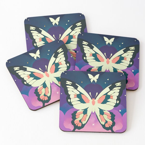 Item preview, Colorful Butterfly, Minimalist Art Poster designed and sold by shrolts.