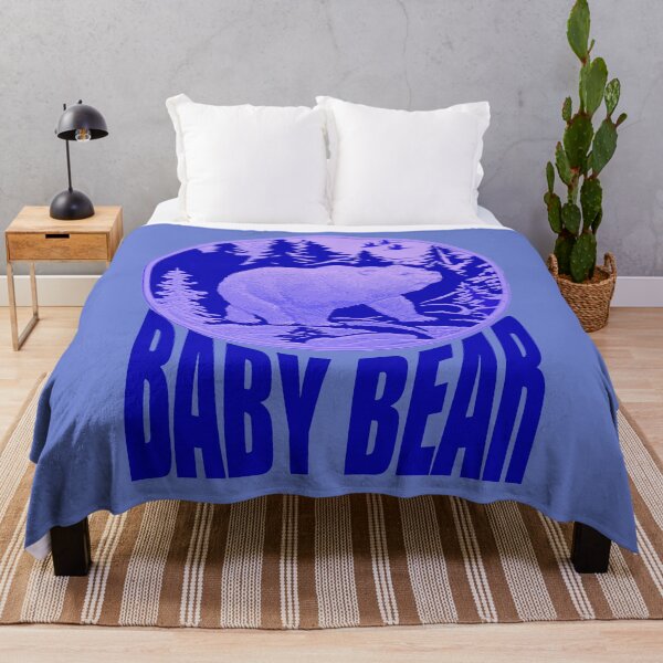 Item preview, Cachorro de campamento de oso bebé Blue Woodland designed and sold by taiche.