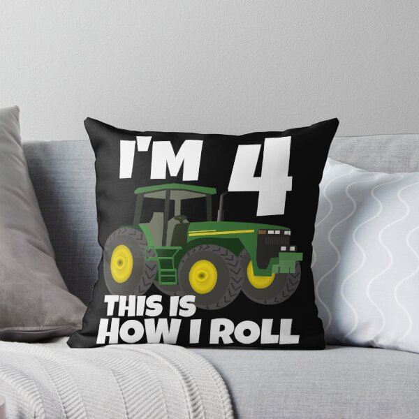 Item preview, Farm Green Tractor 4th Birthday Party Farmer Boy 10 Year Old designed and sold by cimibaka25.