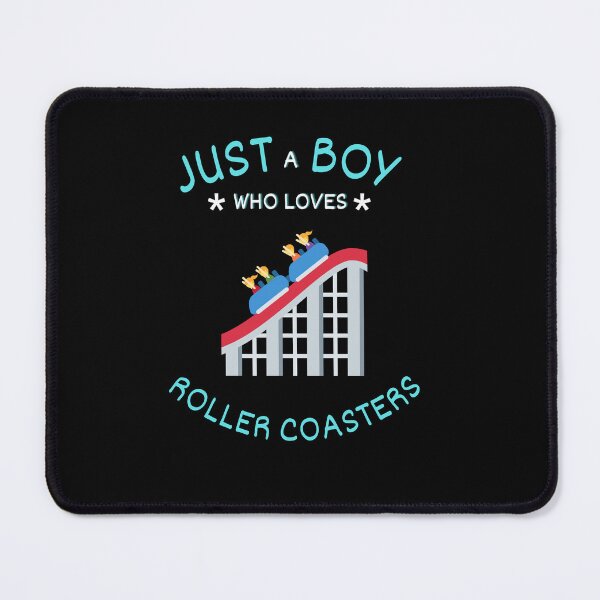 Item preview, roller coaster Just a Boy Who Loves roller coasters T-Shirt designed and sold by snarkoriginals.