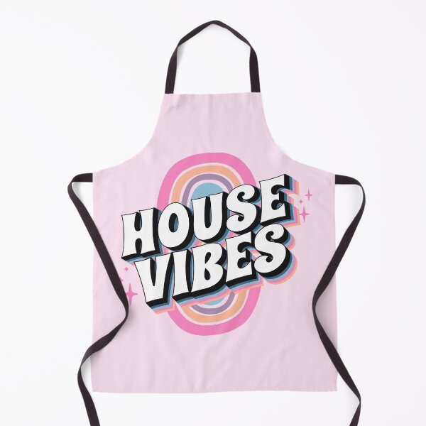 Item preview, HOUSE MUSIC - House Vibes (pink/purple/blue) designed and sold by Discothreadz.