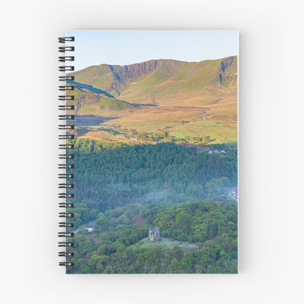 Item preview, Dolbadarn Castle in the morning designed and sold by Paul Madden.