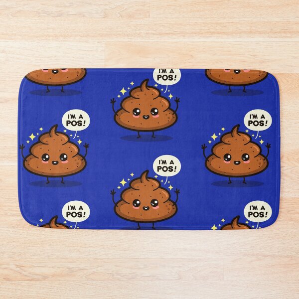 Item preview, Funny Boomer Gen Z Cute Kawaii Poop Shit Clever POS Cartoon designed and sold by BoggsNicolasArt.