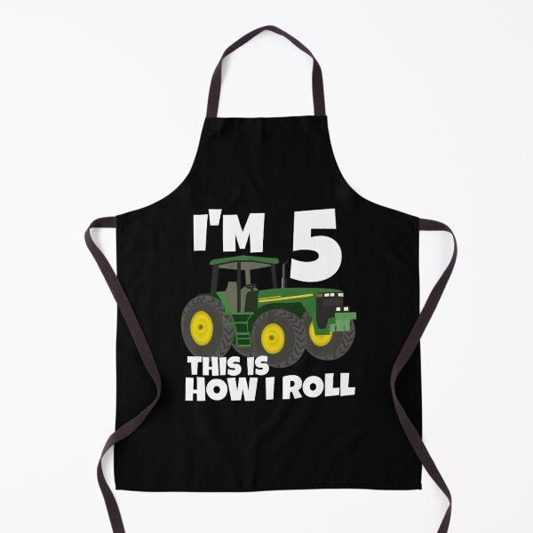 Item preview, Farm Green Tractor 5th Birthday Party Farmer Boy 5 Year Old designed and sold by cimibaka25.