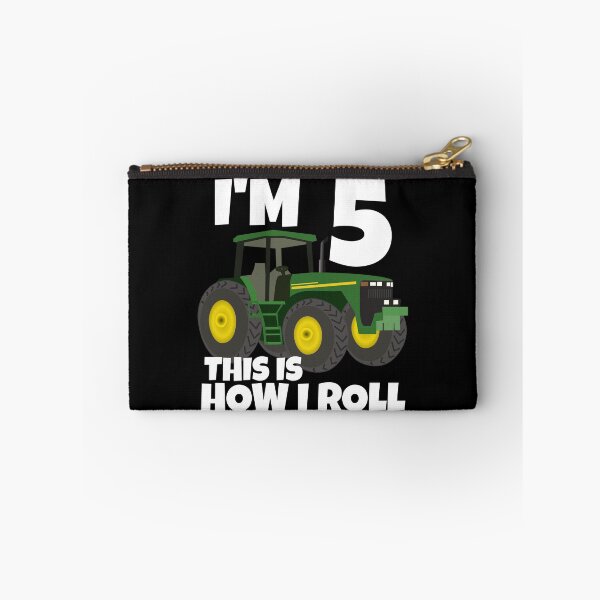 Item preview, Farm Green Tractor 5th Birthday Party Farmer Boy 5 Year Old designed and sold by cimibaka25.