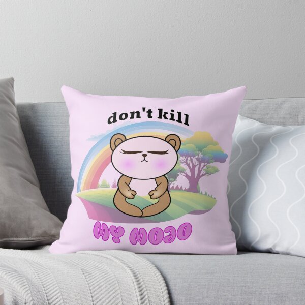 Item preview, Don't Kill My Mojo Cute Meditating Animal Design in Fun Colors designed and sold by EndlessDoodles.