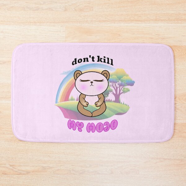 Item preview, Don't Kill My Mojo Cute Meditating Animal Design in Fun Colors designed and sold by EndlessDoodles.
