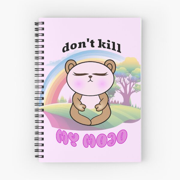 Item preview, Don't Kill My Mojo Cute Meditating Animal Design in Fun Colors designed and sold by EndlessDoodles.