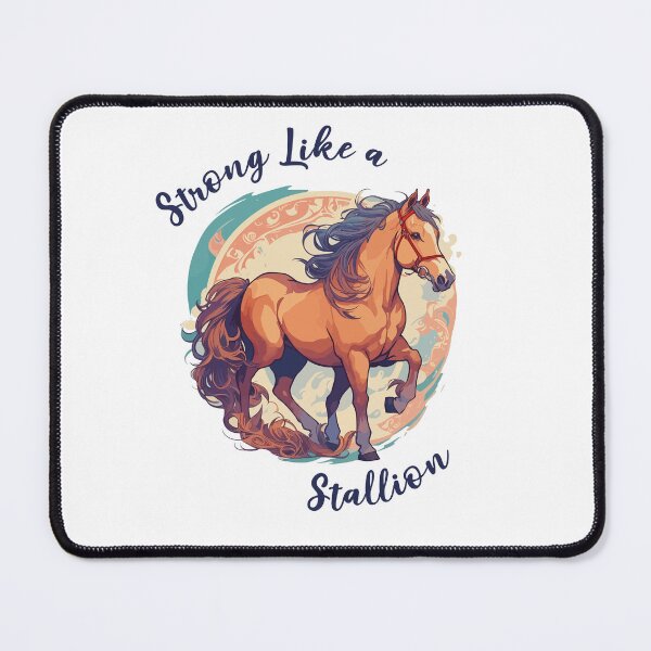 Item preview, Strong Like a Stallion | Digital Artwork | Horse | Mustang designed and sold by thrillquest.