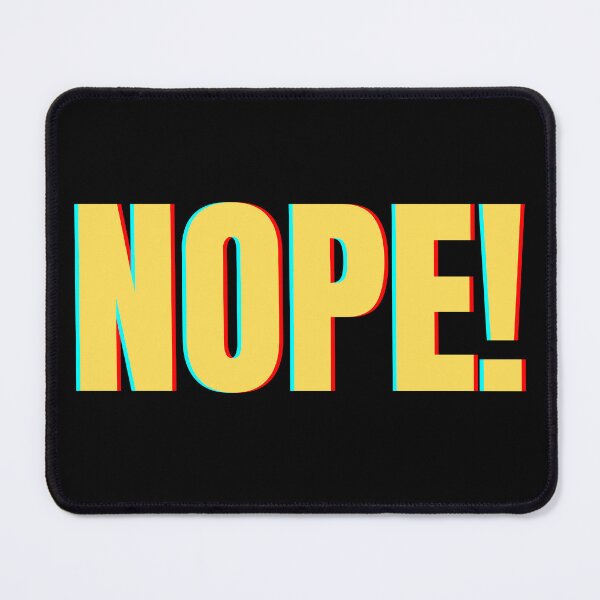 Item preview, Nope - The Ultimate Expression of Disapproval designed and sold by Brick'a'Brack.
