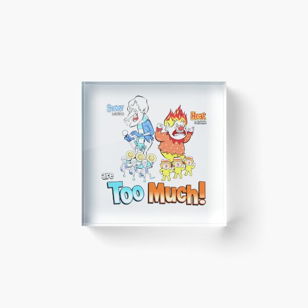Item preview, Miser Brothers - Too Much! , heat miser , snow miser designed and sold by BrianGunter564.