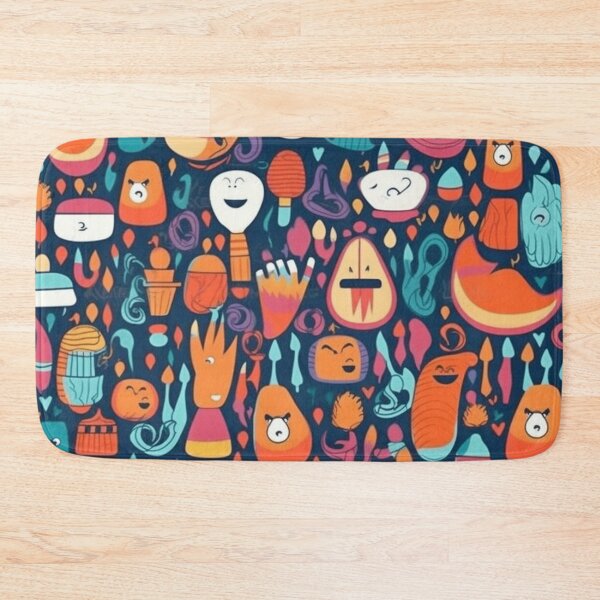 Item preview, A Funny Characters Pattern designed and sold by StudioRedKoala.