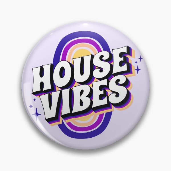 Item preview, HOUSE MUSIC - House Vibes (purple/sand/blue) designed and sold by Discothreadz.