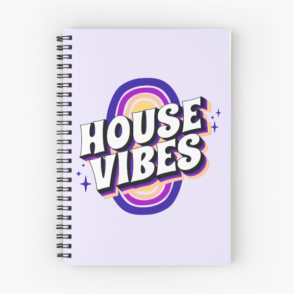 Item preview, HOUSE MUSIC - House Vibes (purple/sand/blue) designed and sold by Discothreadz.