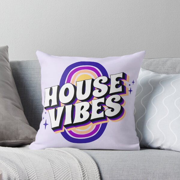 Item preview, HOUSE MUSIC - House Vibes (purple/sand/blue) designed and sold by Discothreadz.