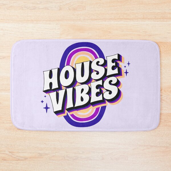Item preview, HOUSE MUSIC - House Vibes (purple/sand/blue) designed and sold by Discothreadz.