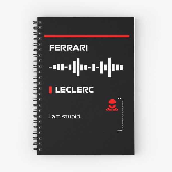 Item preview, Charles Leclerc I am stupid team radio message Dark (Francesco) designed and sold by ff1merch ..