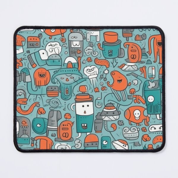 Item preview, A Funny Characters Pattern designed and sold by StudioRedKoala.