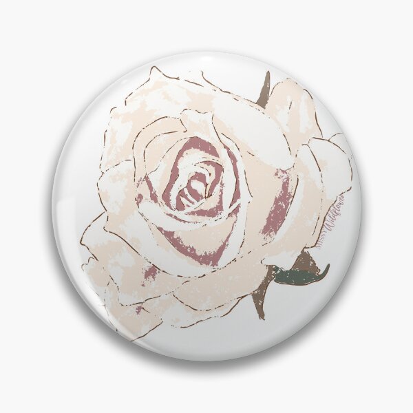 Item preview, Country Vintage Cream Rose designed and sold by MissyWildflower.
