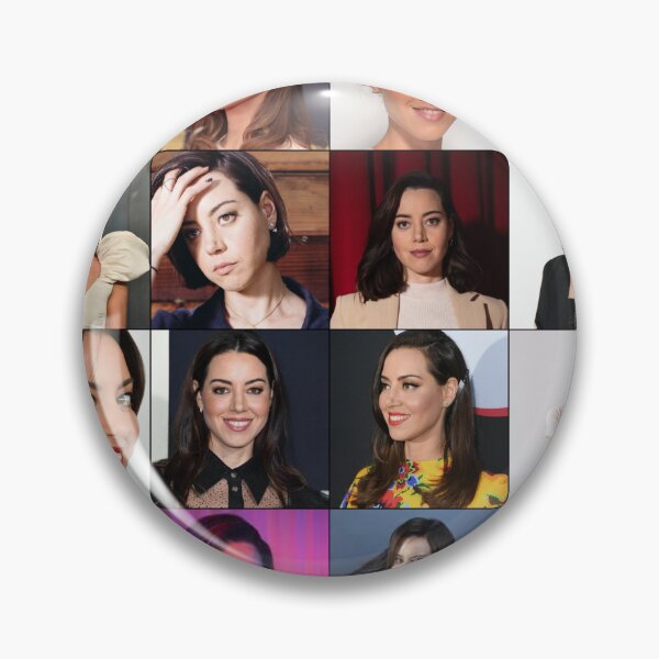 Item preview, Aubrey Plaza Photo Collage designed and sold by GoghGetta.