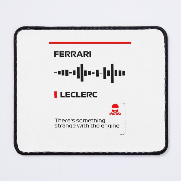 Item preview, Charles Leclerc There is something strange with the engine team radio message (Francesco) designed and sold by ff1merch ..