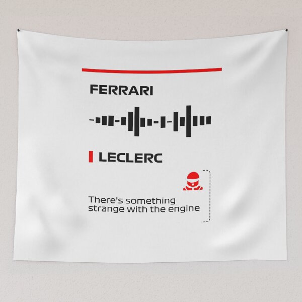 Item preview, Charles Leclerc There is something strange with the engine team radio message (Francesco) designed and sold by ff1merch ..