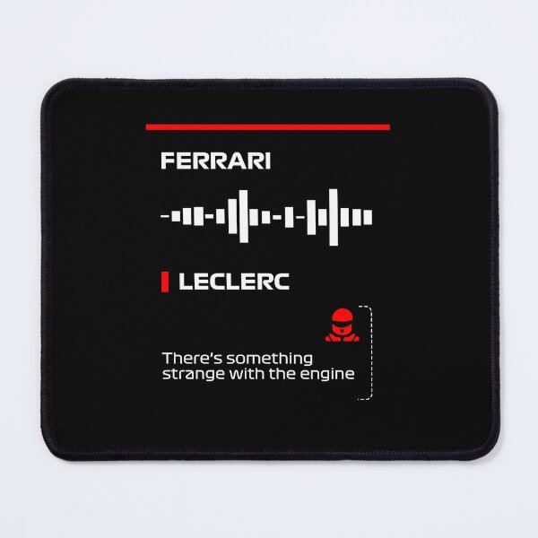 Item preview, Charles Leclerc There is something strange with the engine team radio message Dark (Francesco) designed and sold by ff1merch ..