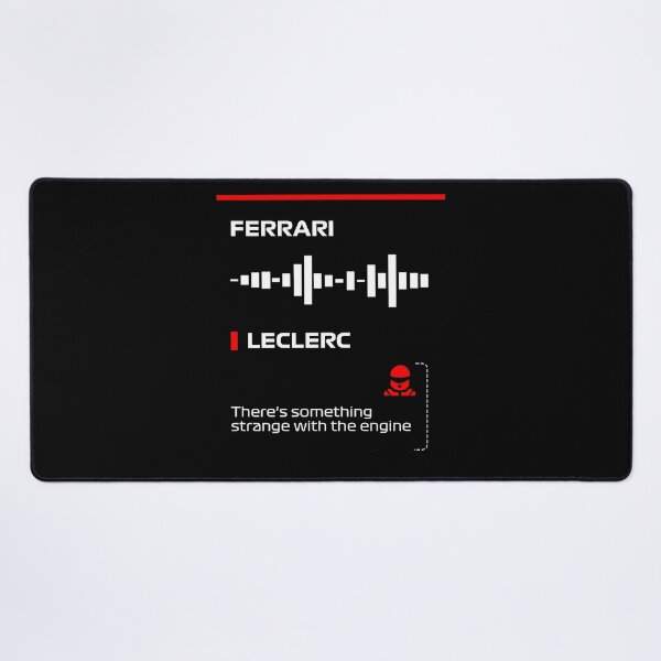 Item preview, Charles Leclerc There is something strange with the engine team radio message Dark (Francesco) designed and sold by ff1merch ..
