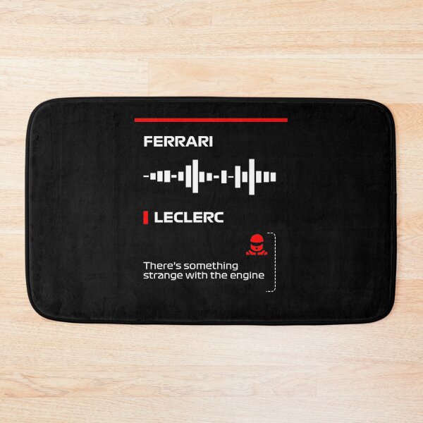 Item preview, Charles Leclerc There is something strange with the engine team radio message Dark (Francesco) designed and sold by ff1merch ..