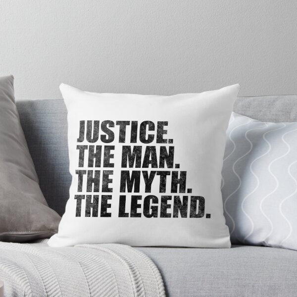 Item preview, Justice Name Justice The Man The Myth The legend designed and sold by Teelogic.