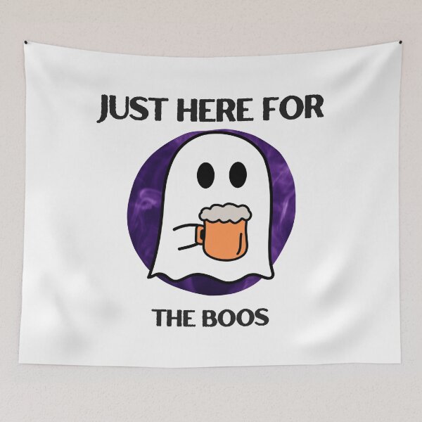 Item preview, Just Here For The Boos Halloween designed and sold by AlpacaSmokes.