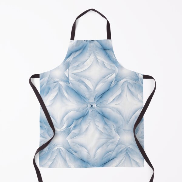 Aperçu de l'œuvre Un motif fractal bleu clair créée et vendue par StudioRedKoala.