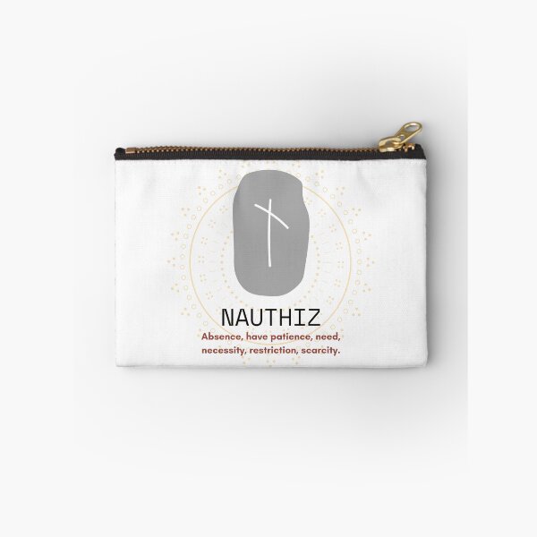 Item preview, Nauthiz - The Need Rune designed and sold by WrenCemetery.