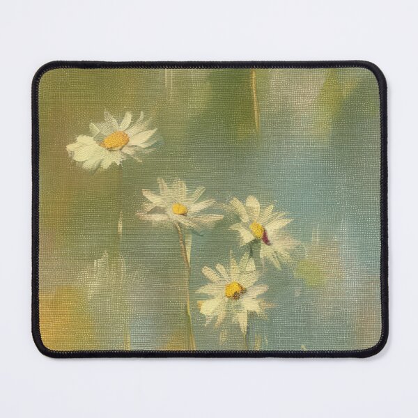 Item preview, Throw Pillow With Beautiful Daisies Painting - Spring Home Decor designed and sold by Sowari-Pillows.