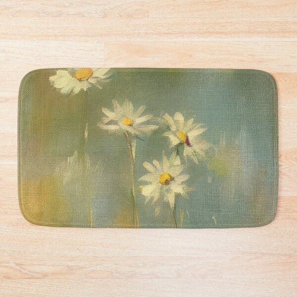 Item preview, Throw Pillow With Beautiful Daisies Painting - Spring Home Decor designed and sold by Sowari-Pillows.